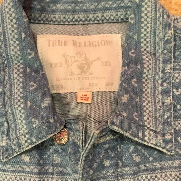 True Religion Jean jacket - Picture 2 of 7